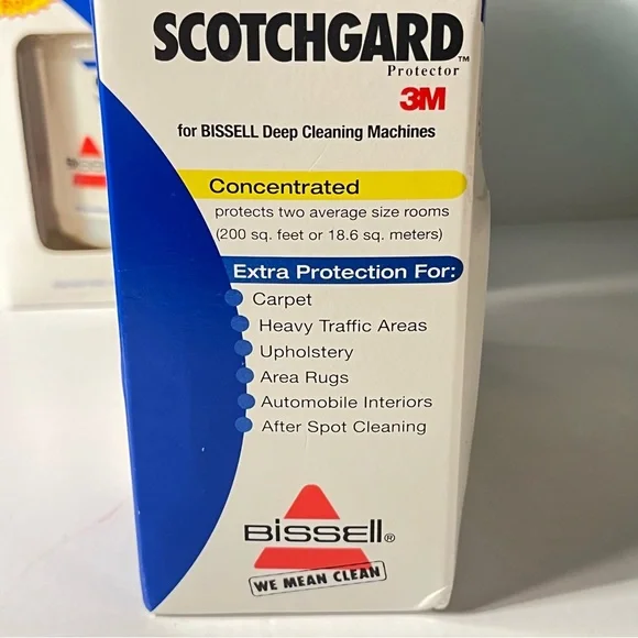 2 Packs Bissell Scotchgard 3M Extra Protection Carpet Cleaning 8oz - Picture 2 of 5